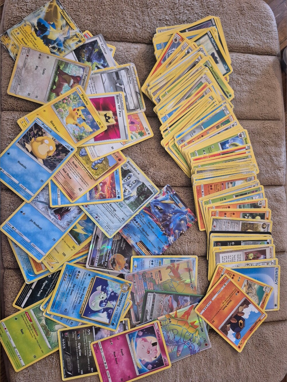 Pokémon Cards Lot 125 + Cards From 2007 Onwards Shiny Rare